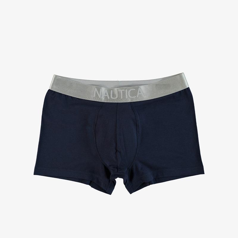 NAUTICA ERKEK GRİ LACİVERT 2'Lİ BOXER