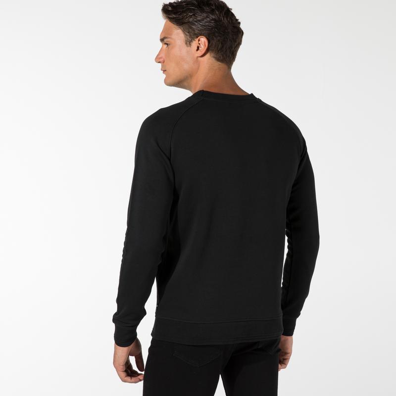 NAUTICA ERKEK SİYAH BASKILI SWEATSHIRT