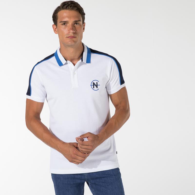 NAUTICA ERKEK BEYAZ SLIM FIT POLO