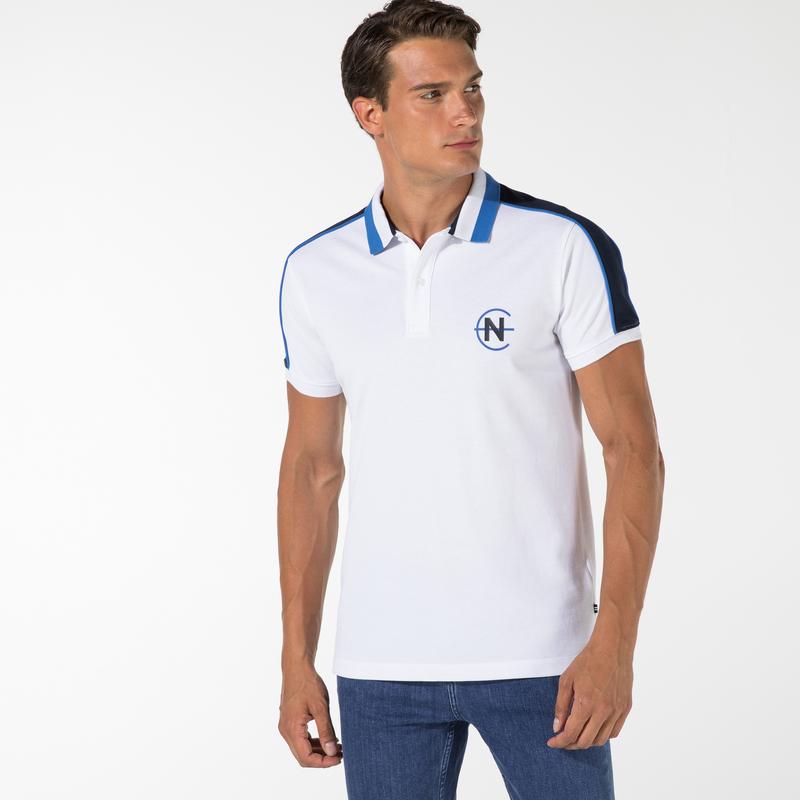 NAUTICA ERKEK BEYAZ SLIM FIT POLO