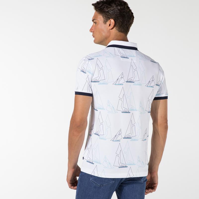 NAUTICA ERKEK BEYAZ SLIM FIT POLO