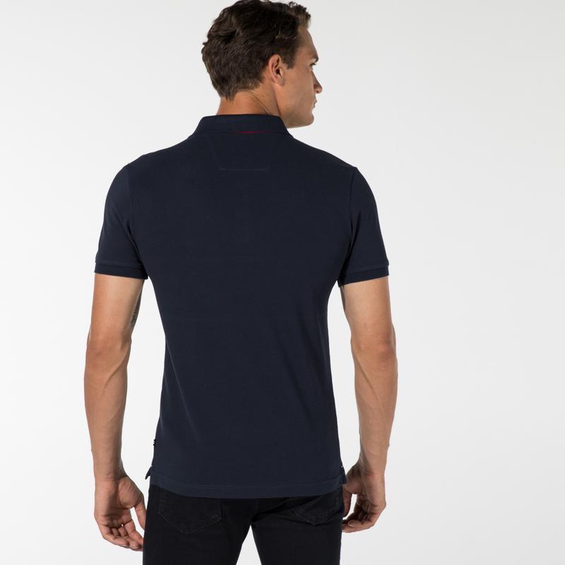 NAUTICA ERKEK LACİVERT SLIM FIT POLO