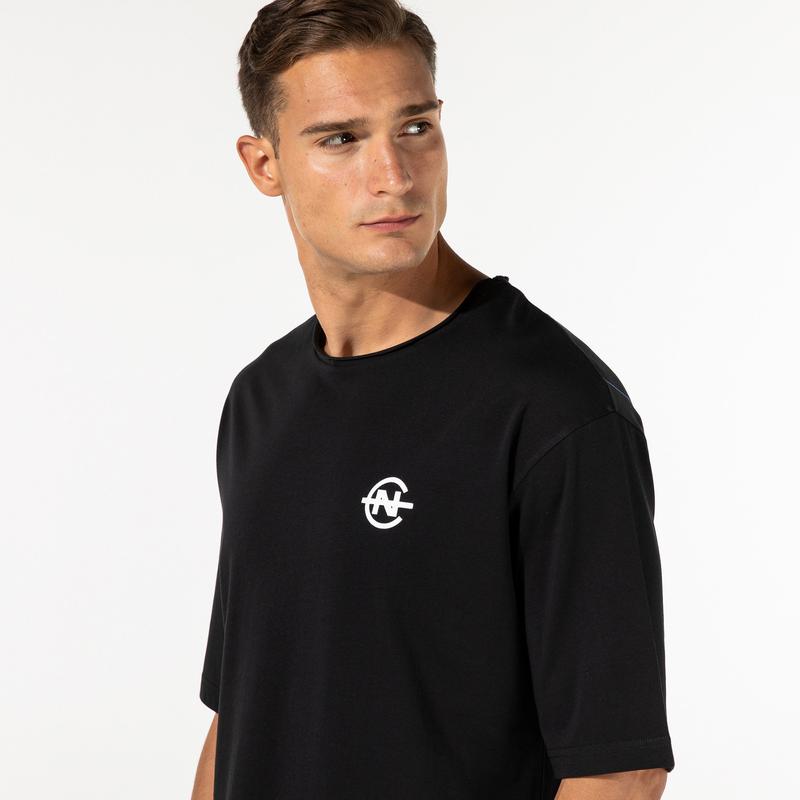 NAUTICA ERKEK SİYAH T-SHIRT