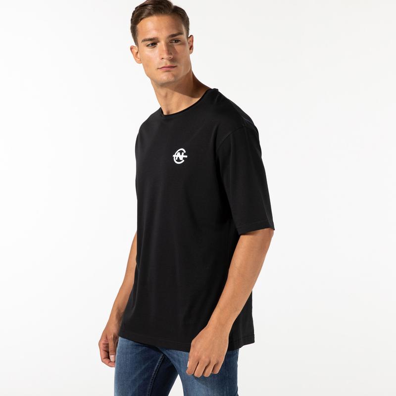 NAUTICA ERKEK SİYAH T-SHIRT