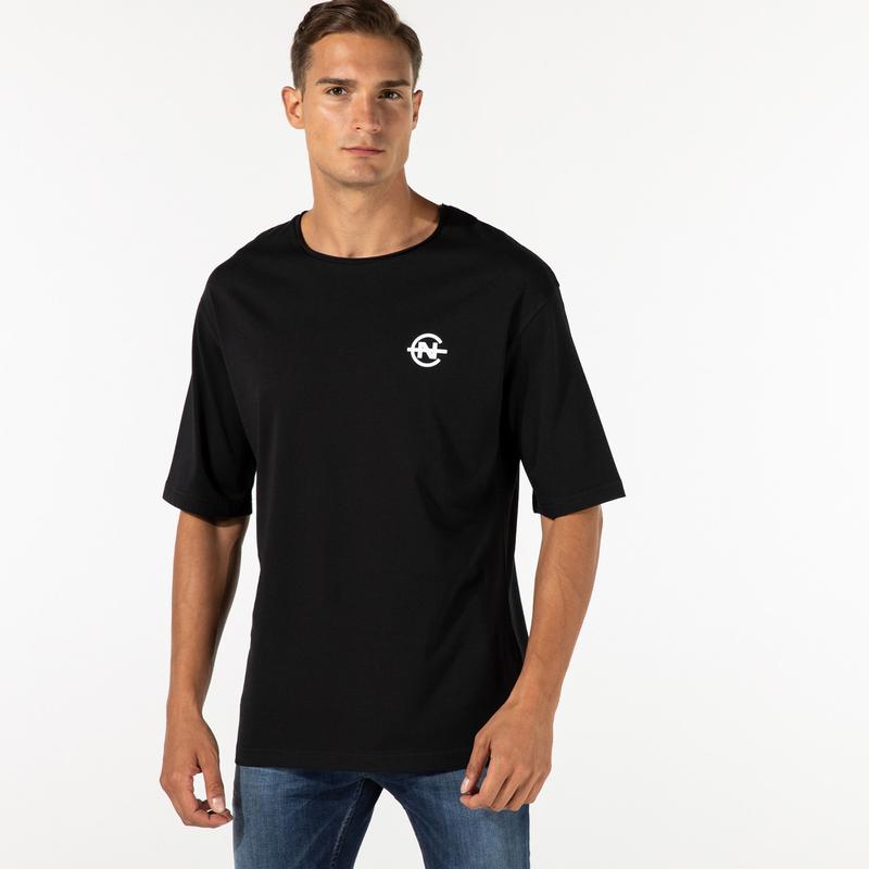 NAUTICA ERKEK SİYAH T-SHIRT