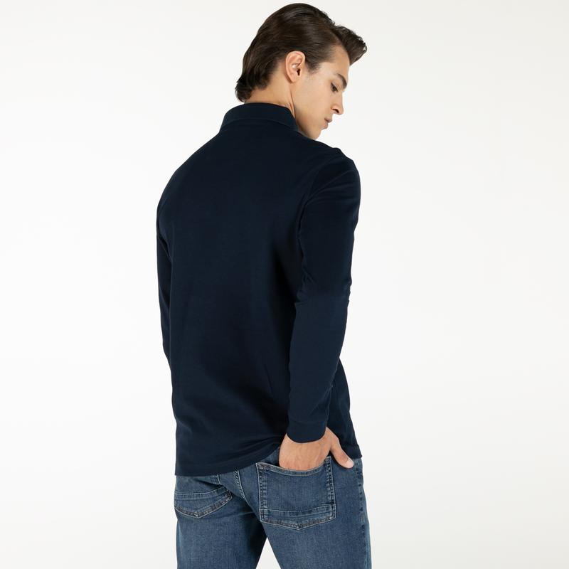 NAUTICA Erkek Slim Fit Lacivert Polo