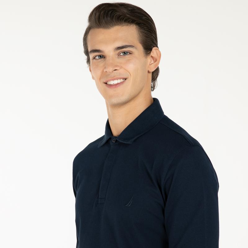 NAUTICA Erkek Slim Fit Lacivert Polo