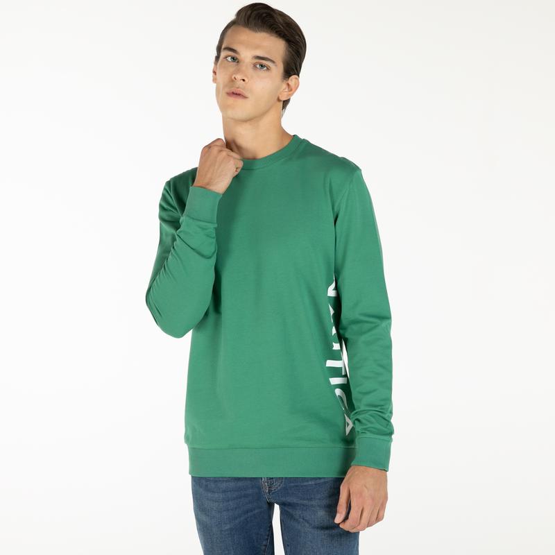 NAUTICA ERKEK YEŞİL SWEATSHIRT
