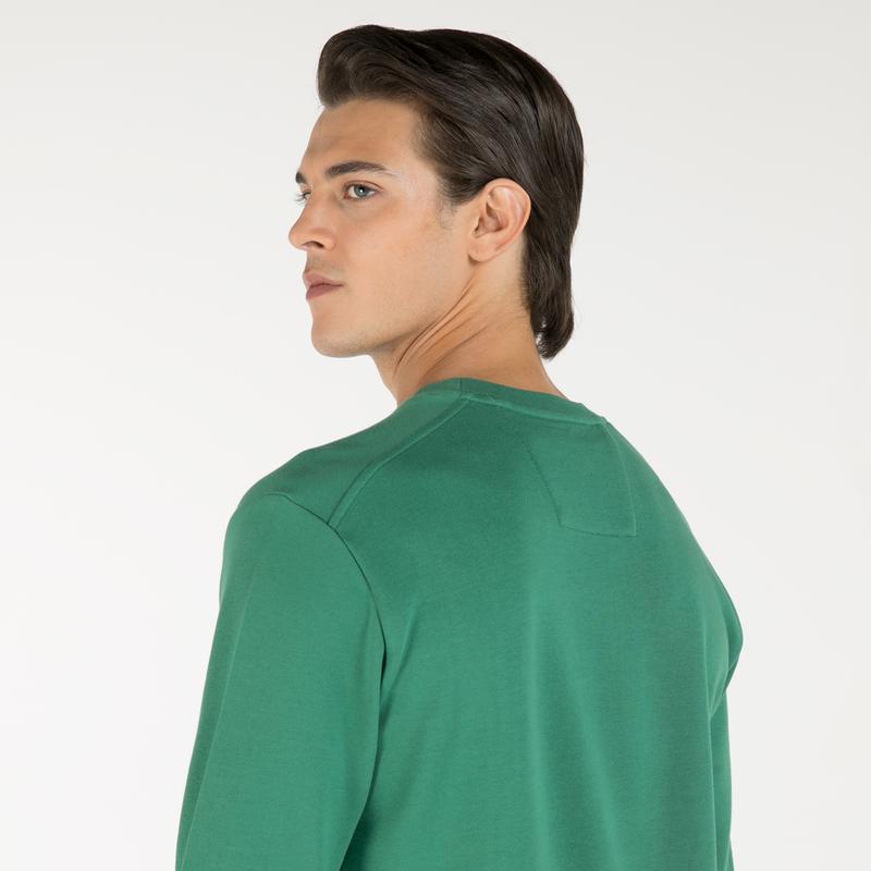 NAUTICA ERKEK YEŞİL BASKILI SWEATSHIRT