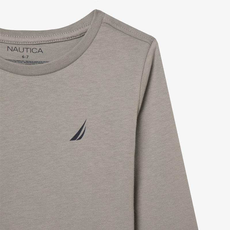 NAUTICA ERKEK ÇOCUK GRİ T-SHIRT