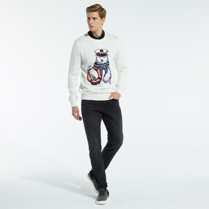 NAUTICA ERKEK ANTRASİT DENIM PANTOLON