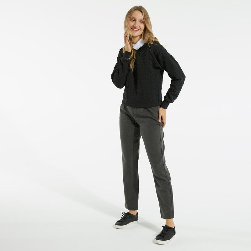 NAUTICA KADIN ANTRASİT SWEATSHIRT