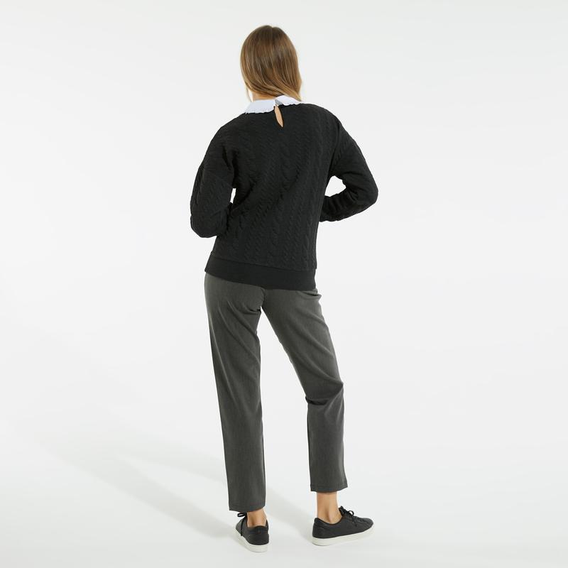 NAUTICA KADIN ANTRASİT SWEATSHIRT