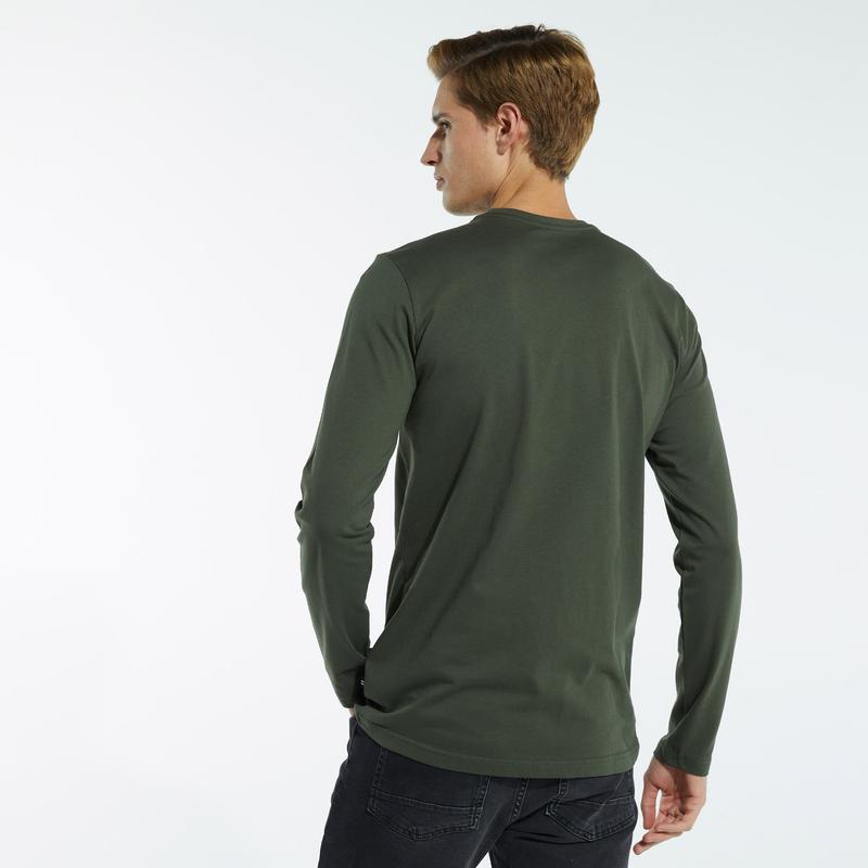 NAUTICA ERKEK YEŞİL UZUN KOLLU T-SHIRT