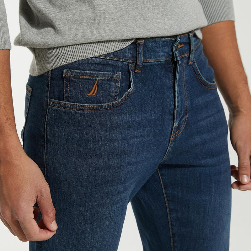 NAUTICA ERKEK LACİVERT DENIM PANTOLON
