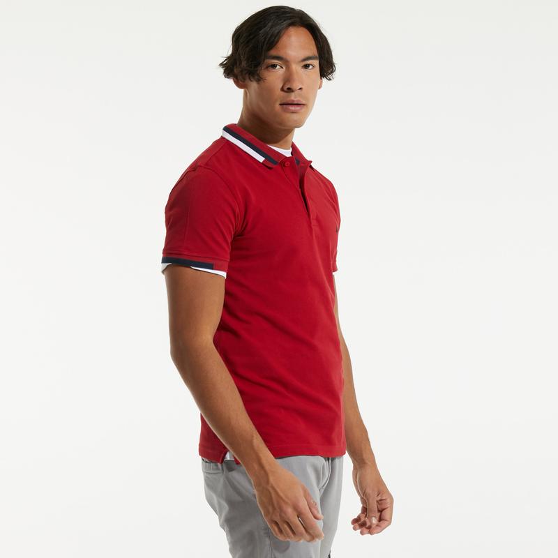 NAUTICA ERKEK KIRMIZI KISA KOLLU POLO