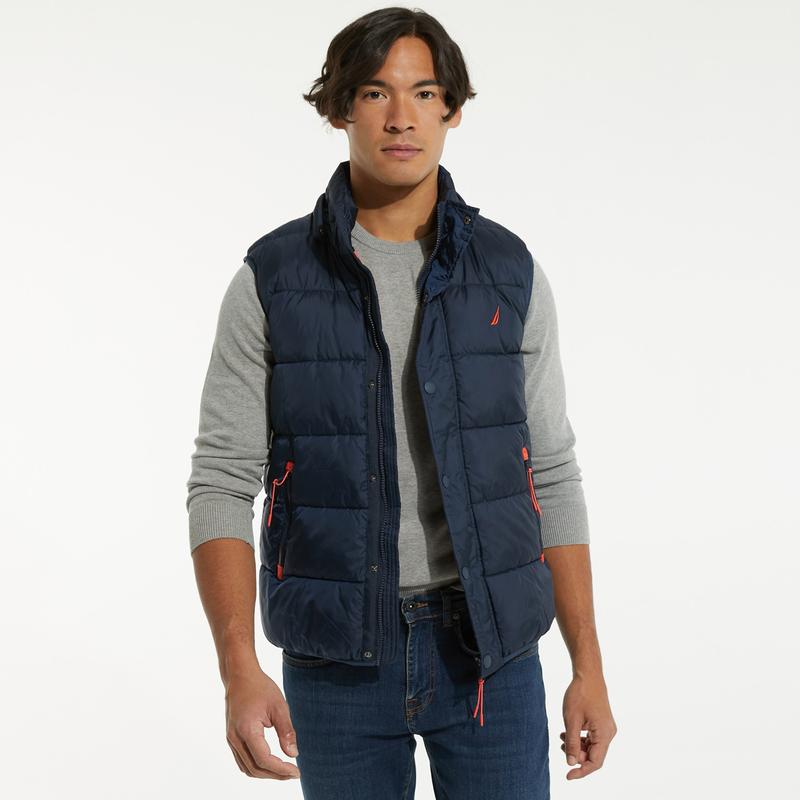 NAUTICA ERKEK LACİVERT YELEK