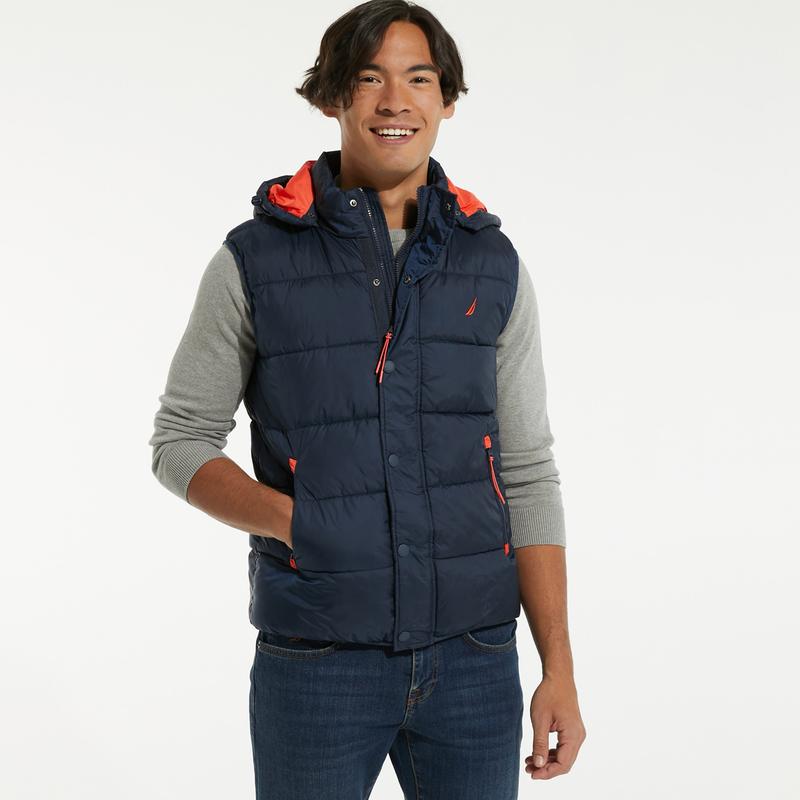 NAUTICA ERKEK LACİVERT YELEK