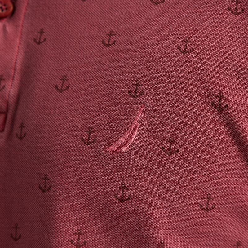 NAUTICA ERKEK BORDO SLIM FIT POLO
