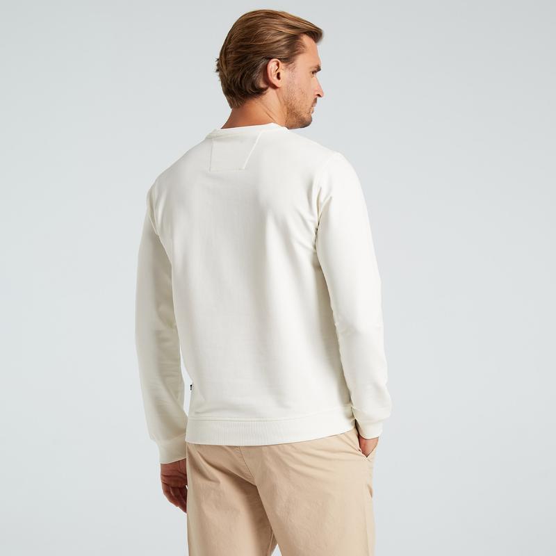 NAUTICA ERKEK BEYAZ STANDART FIT UZUN KOLLU SWEATSHIRT