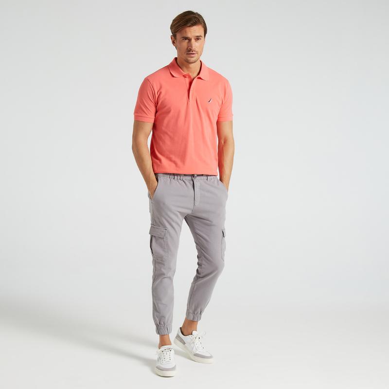 NAUTICA ERKEK TURUNCU CLASSIC FIT KISA KOLLU POLO