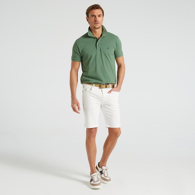 NAUTICA ERKEK YEŞİL CLASSIC FIT KISA KOLLU POLO