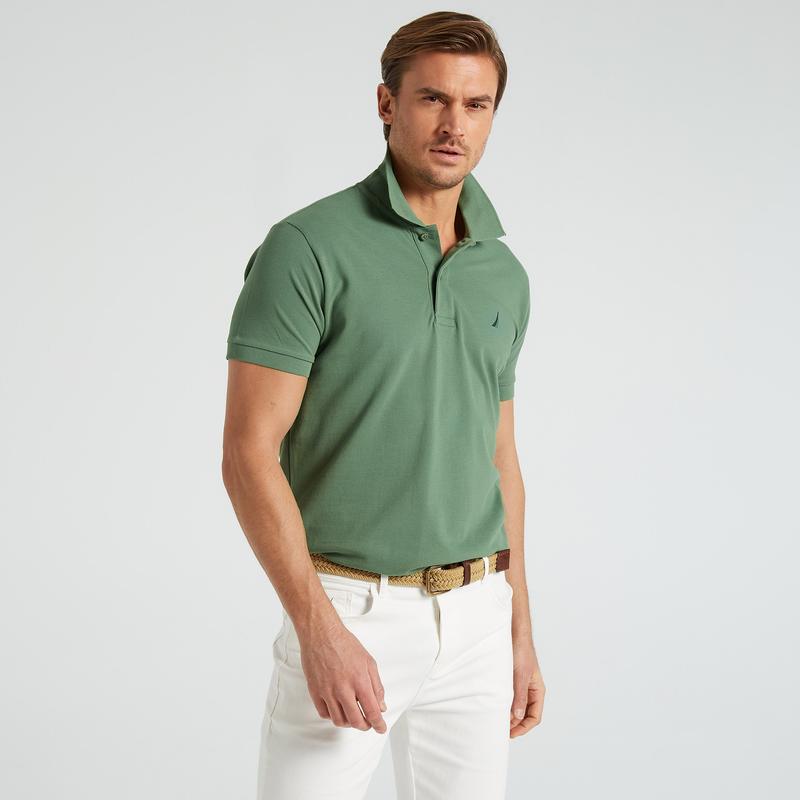 NAUTICA ERKEK YEŞİL CLASSIC FIT KISA KOLLU POLO