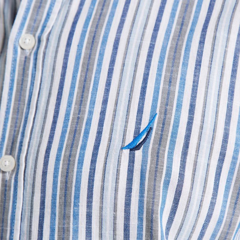 NAUTICA ERKEK BEYAZ CLASSIC FIT UZUN KOLLU GÖMLEK