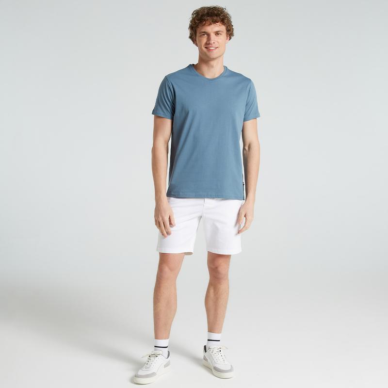NAUTICA ERKEK MAVİ STANDART FIT KISA KOLLU T-SHIRT