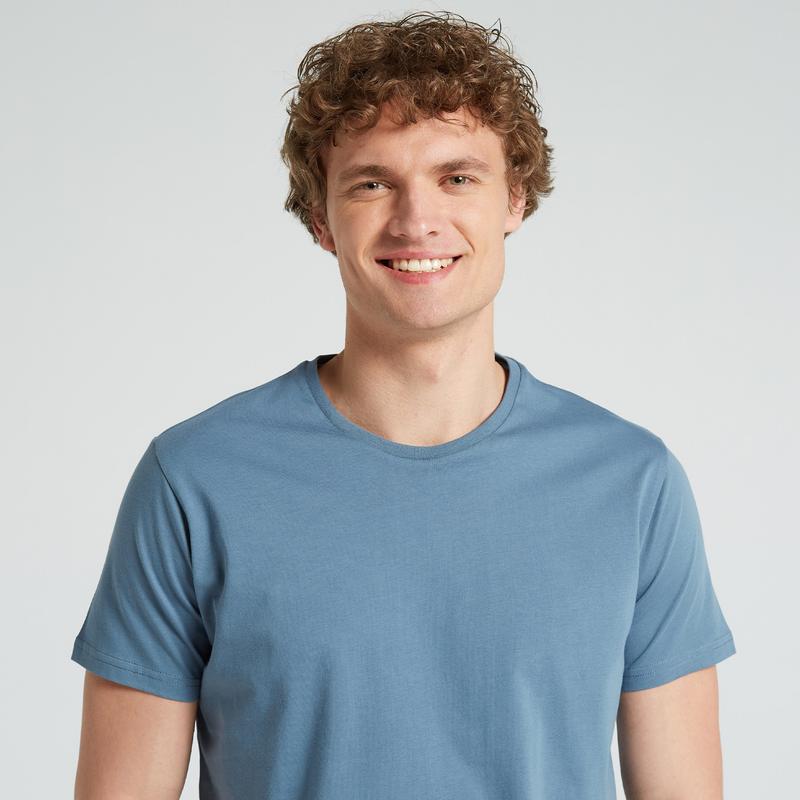 NAUTICA ERKEK MAVİ STANDART FIT KISA KOLLU T-SHIRT