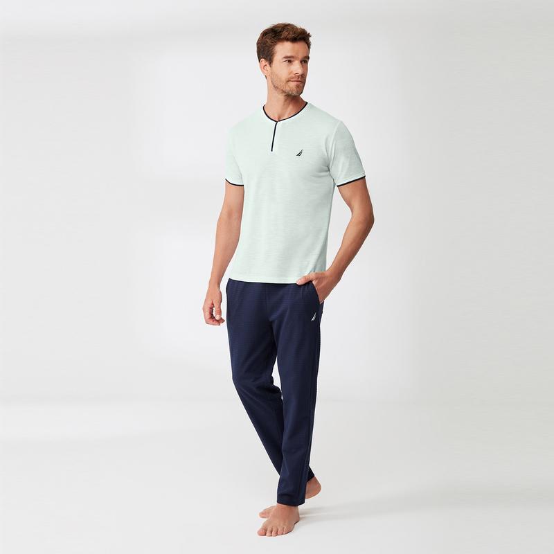 NAUTICA ERKEK YEŞİL PİJAMA TAKIM