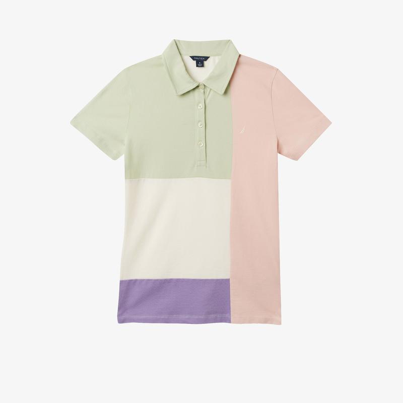 NAUTICA KADIN BEYAZ SLIM FIT KISA KOLLU POLO