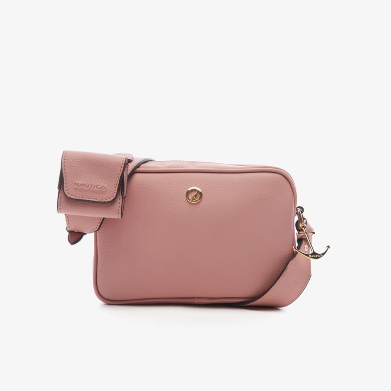 NAUTICA KADIN PEMBE OMUZ ÇANTASI