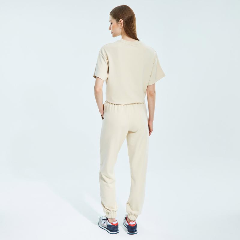 NAUTICA KADIN BEJ REGULAR FIT EŞOFMAN ALTI