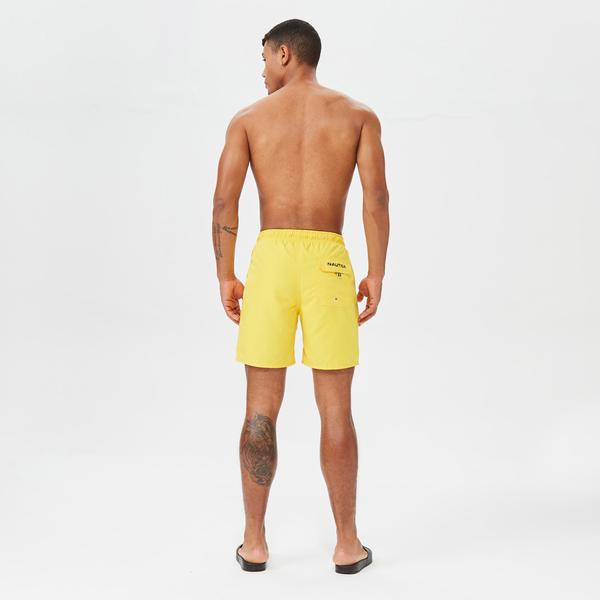 NAUTICA ERKEK SARI STANDART  FIT ŞORT MAYO