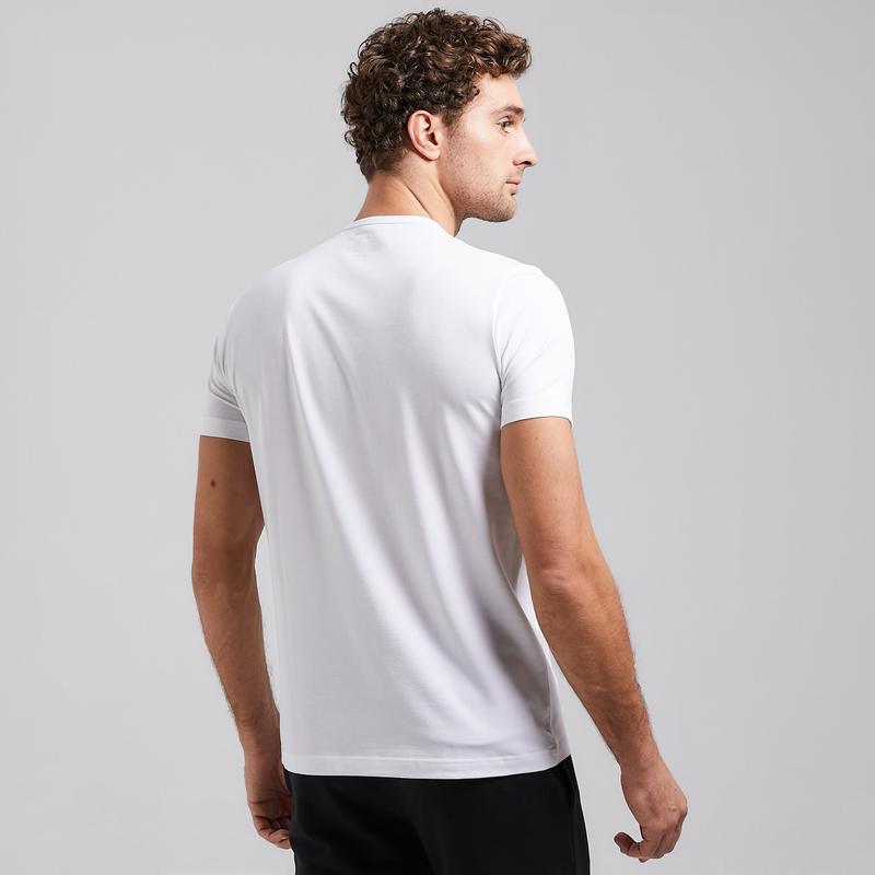 NAUTICA ERKEK BEYAZ STANDART FIT T-SHIRT