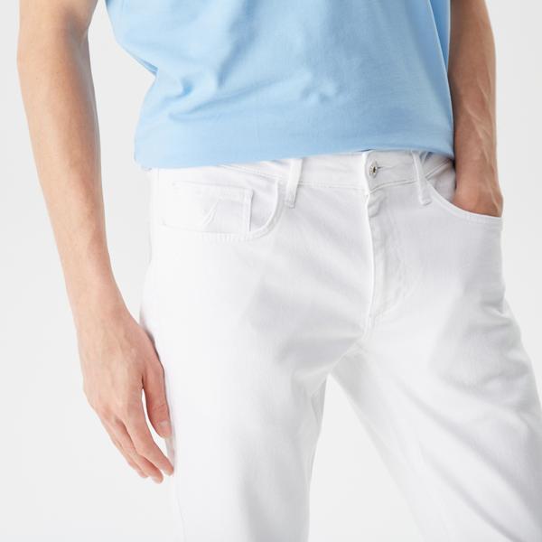 Nautica Erkek Beyaz Denim Pantolon