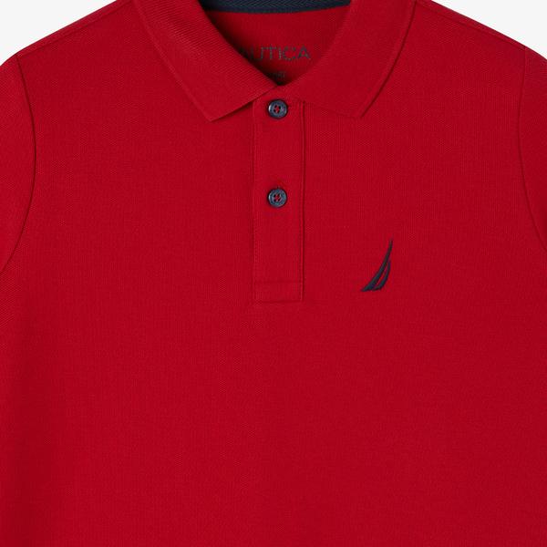 NAUTICA ERKEK ÇOCUK KIRMIZI KISA KOLLU POLO