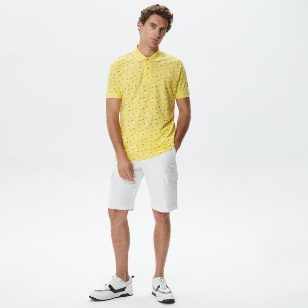 Nautica Erkek Sarı Kısa Kollu Polo
