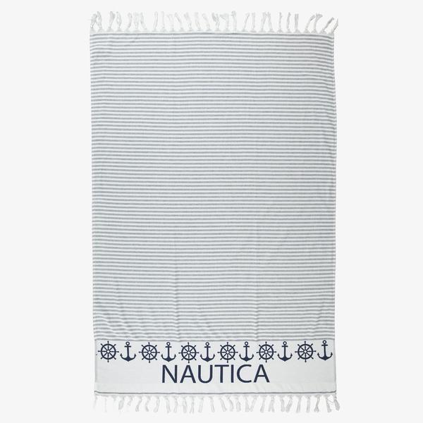 Nautica Lacivert Plaj Havlusu
