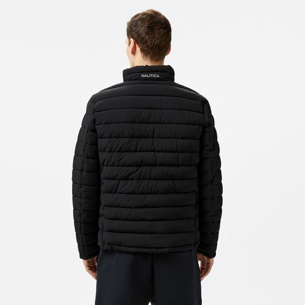 Nautica Erkek Siyah & Gri Çift Taraflı Mont
