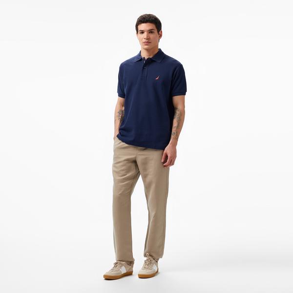 Nautica Erkek Lacivert Classic Fit Kısa Kollu Polo