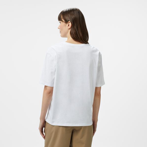 Nautica Kadın Beyaz Regular Fit Nakışlı T-Shirt_1