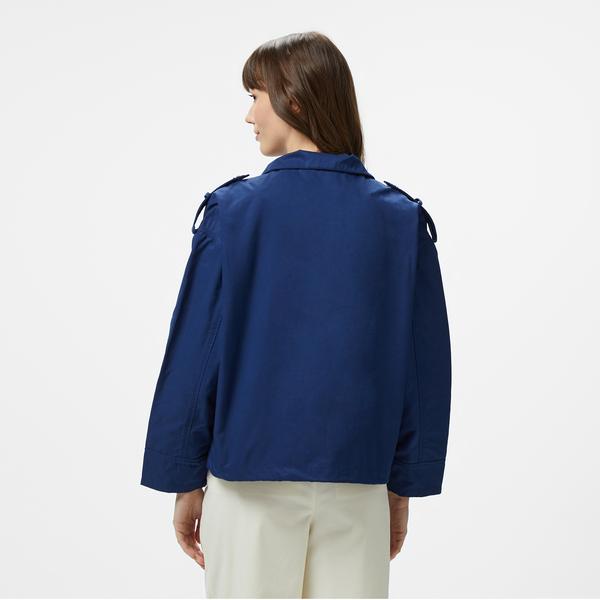 Nautica Kadın Lacivert Regular Fit Dik Yaka Mont
