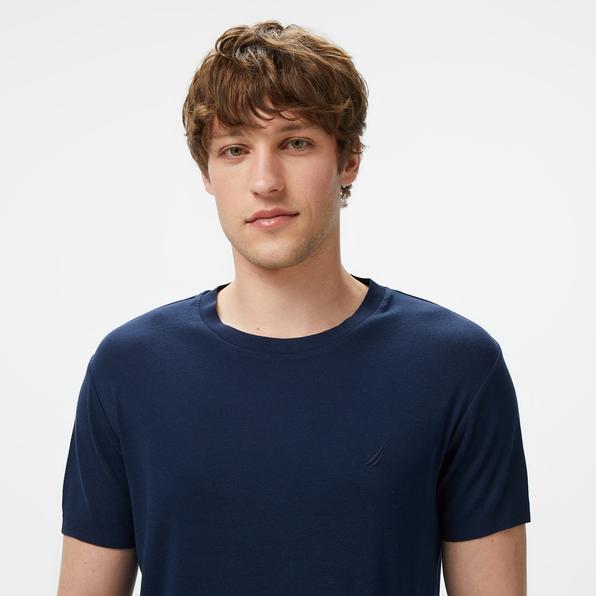 Nautica Erkek Lacivert Regular Fit T-Shirt_3