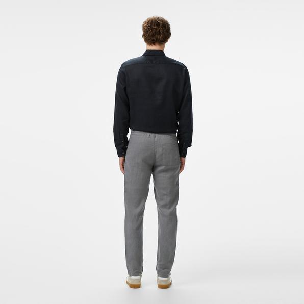 Nautica Erkek Gri Jogger Keten Pantolon_1