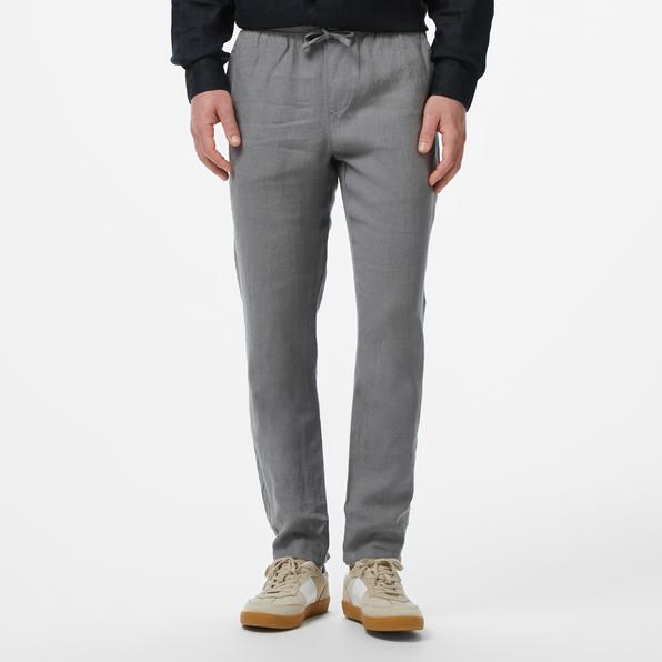 Nautica Erkek Gri Jogger Keten Pantolon_2