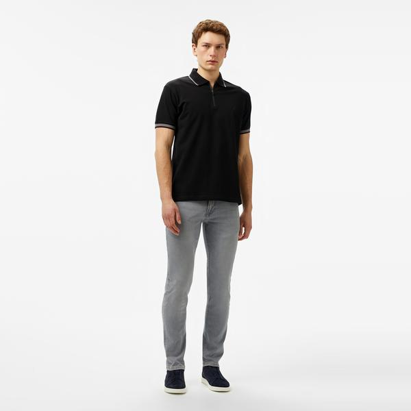 Nautica Erkek Siyah Classic Fit Polo