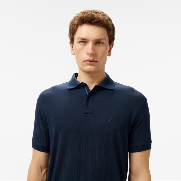 Nautica Erkek Lacivert Classic Fit Polo