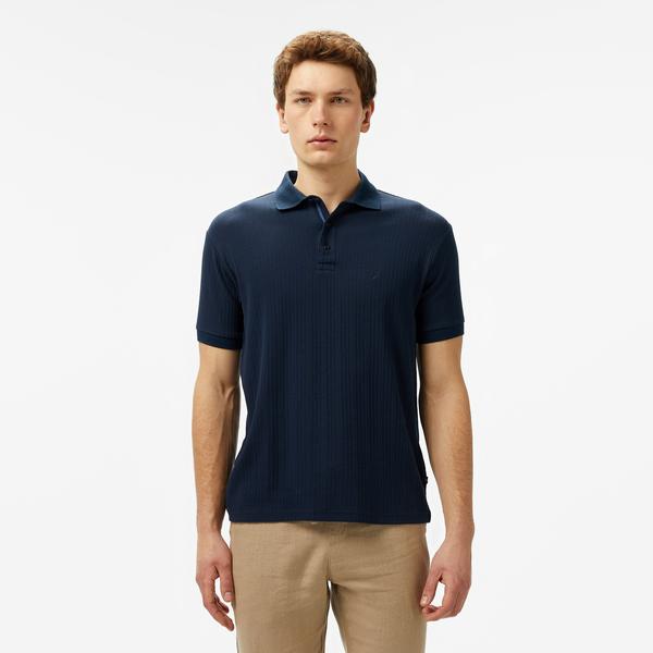Nautica Erkek Lacivert Classic Fit Polo